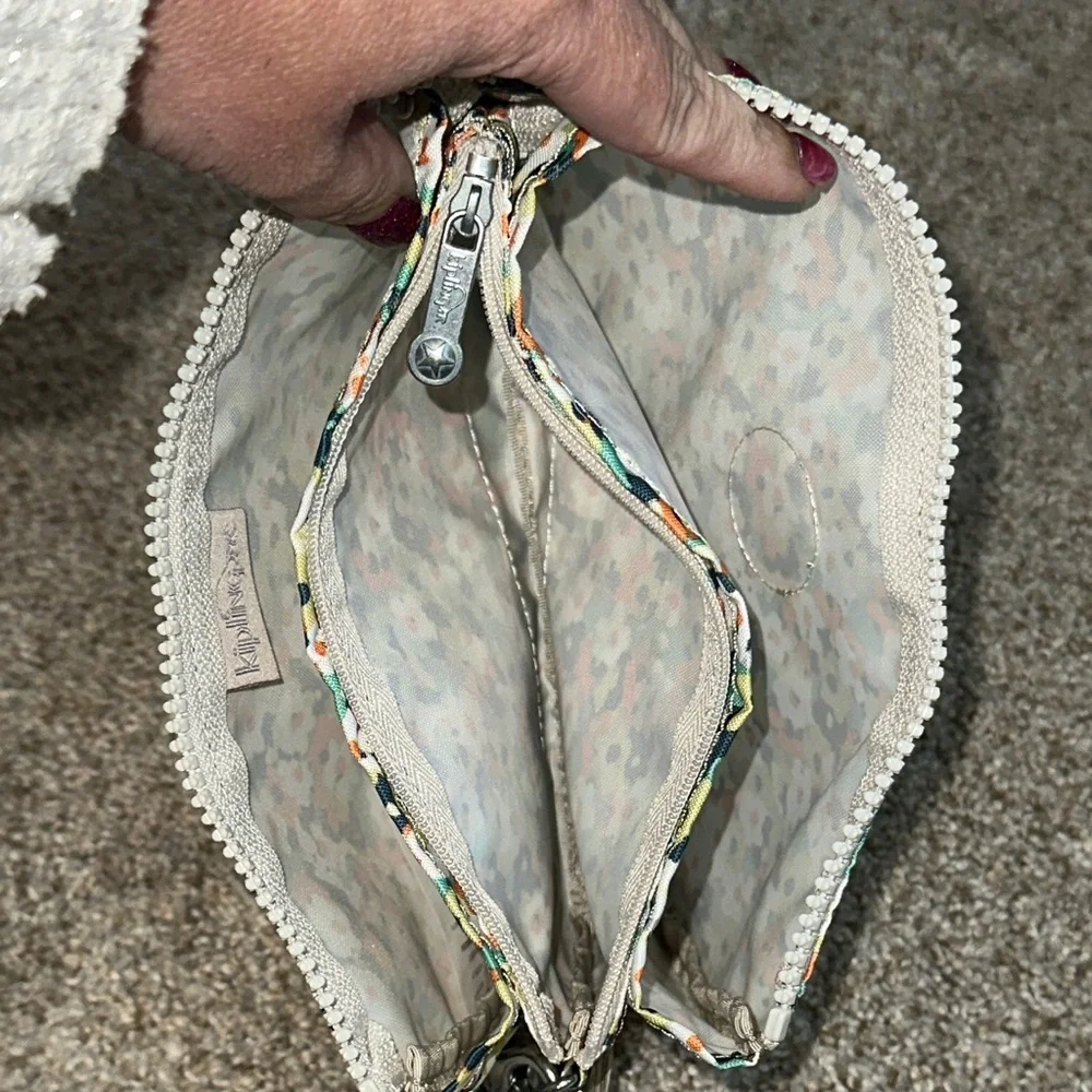 Kipling Multicolor Floral Wristlet